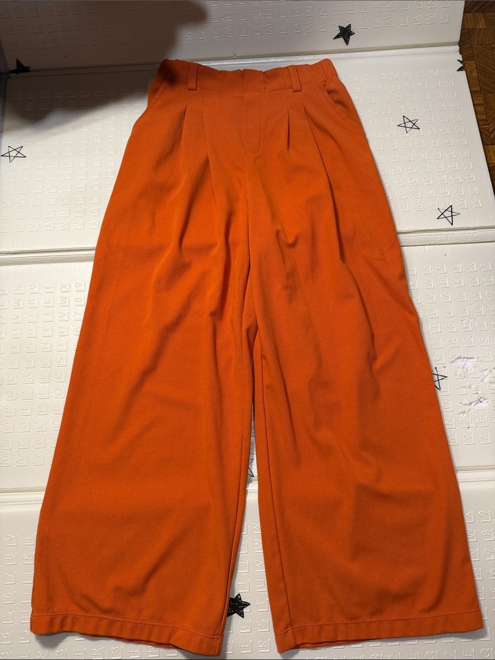 HALARA Wide-Leg Pull-On Pants - Rust